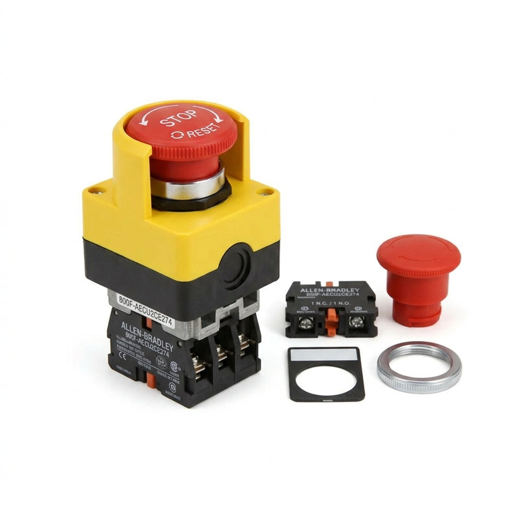 ALLEN-BRADLEY 800F-AECU2CE274 BOTONES PULSADORES BOTONERAS Y ACCESORIOS