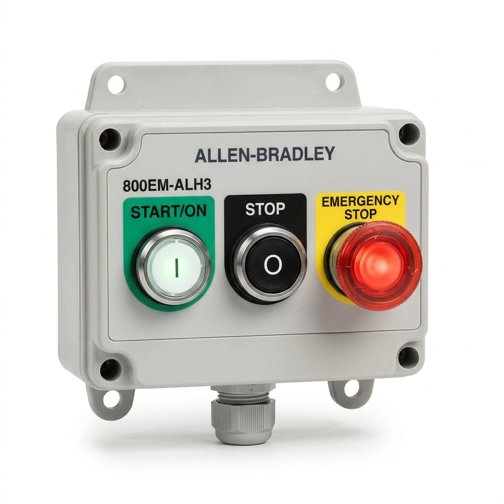 ALLEN-BRADLEY 800EM-ALH3 BOTONES PULSADORES BOTONERAS