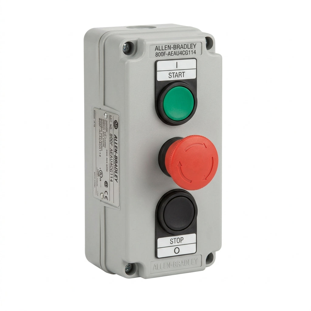 ALLEN-BRADLEY 800F-AEAU4CG114 BOTONES PULSADORES BOTONERAS Y ACCESORIOS