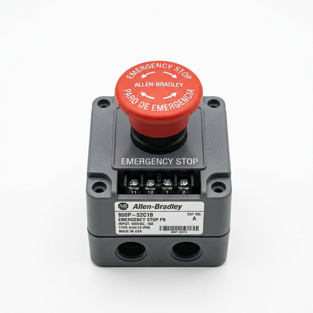 ALLEN-BRADLEY 800P-S2C1B BOTONES PULSADORES BOTONERAS Y ACCESORIOS