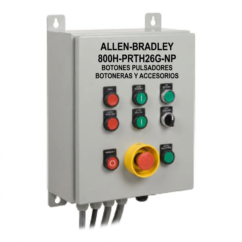 ALLEN-BRADLEY 800H-PRTH26G-NP BOTONES PULSADORES BOTONERAS Y ACCESORIOS