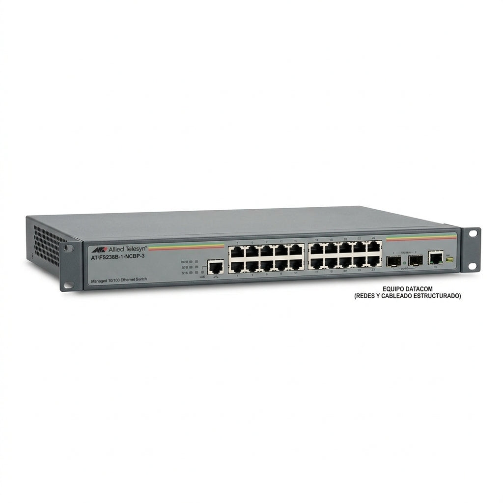 ALLIED-TELESYN AT-FS238B-1-NCBP-3 EQUIPO DATACOM (REDES Y CABLEADO ESTRUCTURADO)