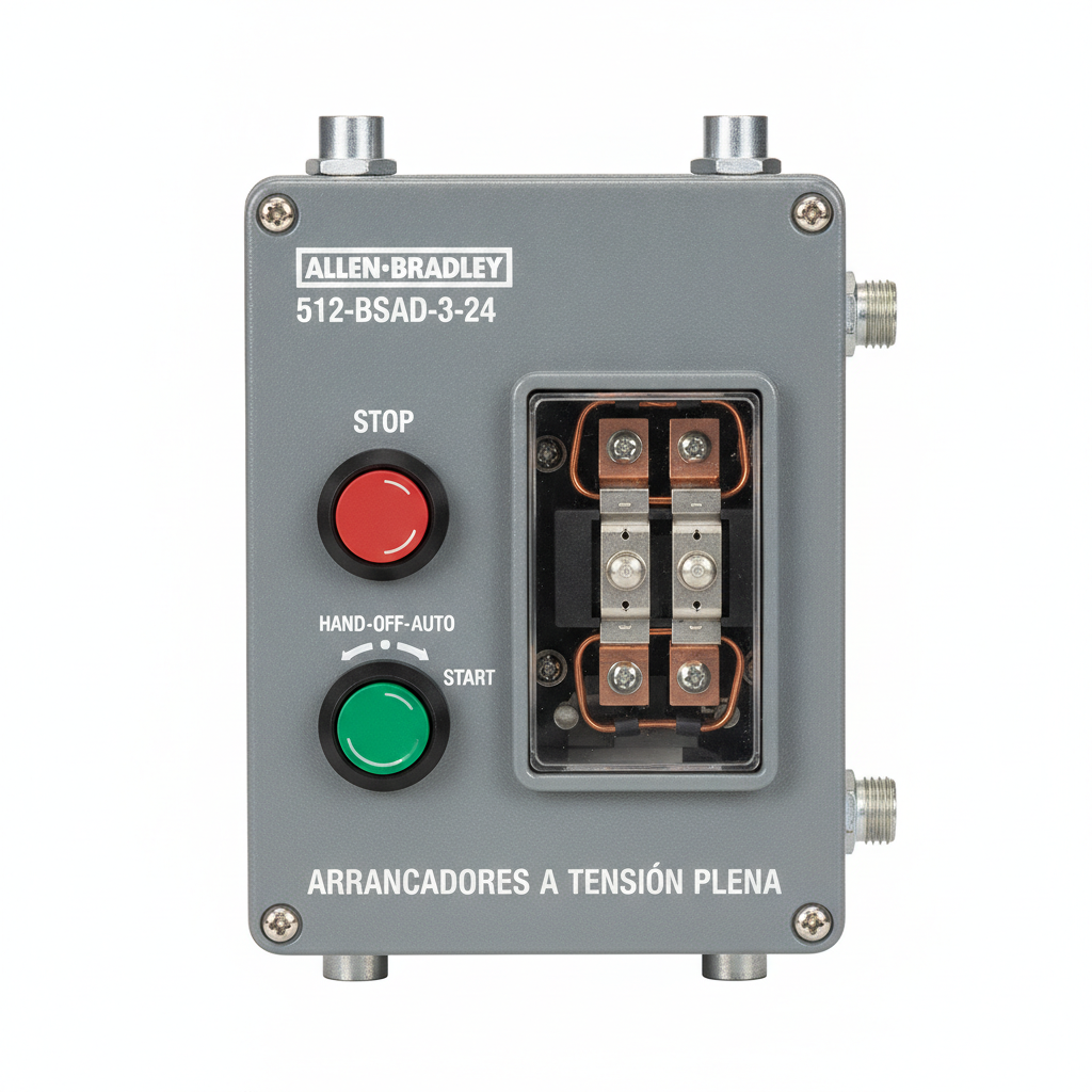 ALLEN-BRADLEY 512-BSAD-3-24 ARRANCADORES A TENSION PLENA