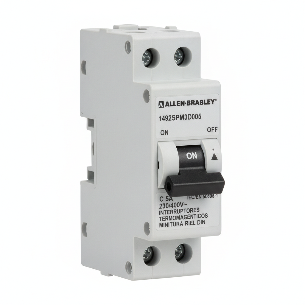 ALLEN-BRADLEY 1492SPM3D005 INTERRUPTORES TERMOMAGNETICOS MINIATURA RIEL DIN