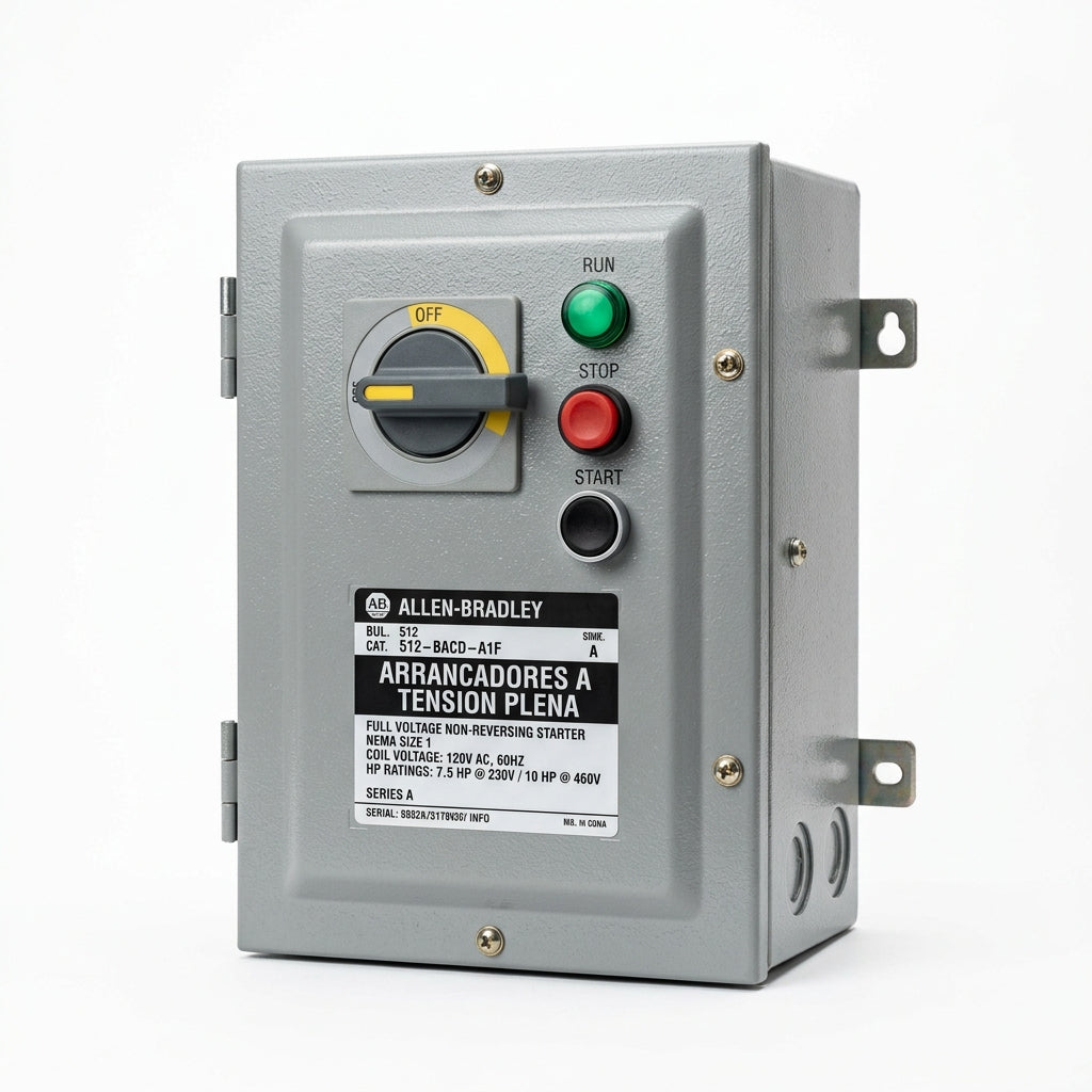 ALLEN-BRADLEY 512-BACD-A1F ARRANCADORES A TENSION PLENA