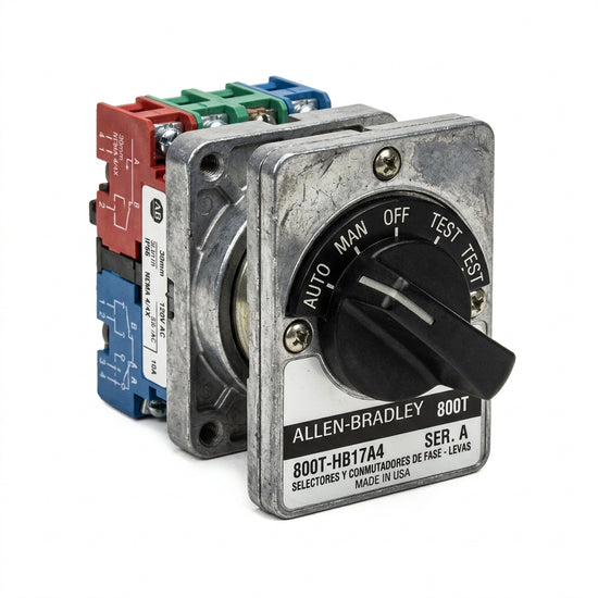 ALLEN-BRADLEY 800T-HB17A4 SELECTORES Y CONMUTADORES DE FASE - LEVAS