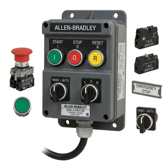 ALLEN-BRADLEY 800H-C-PRH16B BOTONES PULSADORES BOTONERAS Y ACCESORIOS