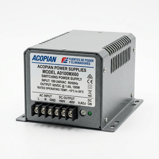 ACOPIAN A0100MX60 FUENTES DE PODER Y ELIMINADORES