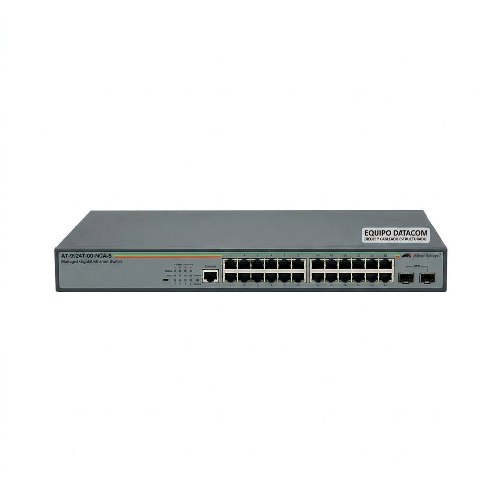 ALLIED-TELESYN AT-9924T-00-NCA-5 EQUIPO DATACOM (REDES Y CABLEADO ESTRUCTURADO)