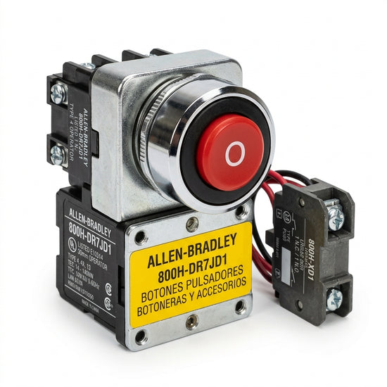 ALLEN-BRADLEY 800H-DR7JD1 BOTONES PULSADORES BOTONERAS Y ACCESORIOS