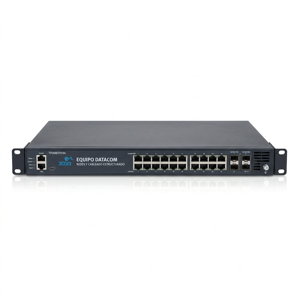 3COM TP0HBITP296 EQUIPO DATACOM (REDES Y CABLEADO ESTRUCTURADO)