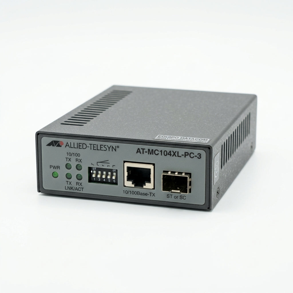 ALLIED-TELESYN AT-MC104XL-PC-3 EQUIPO DATACOM (REDES Y CABLEADO ESTRUCTURADO)