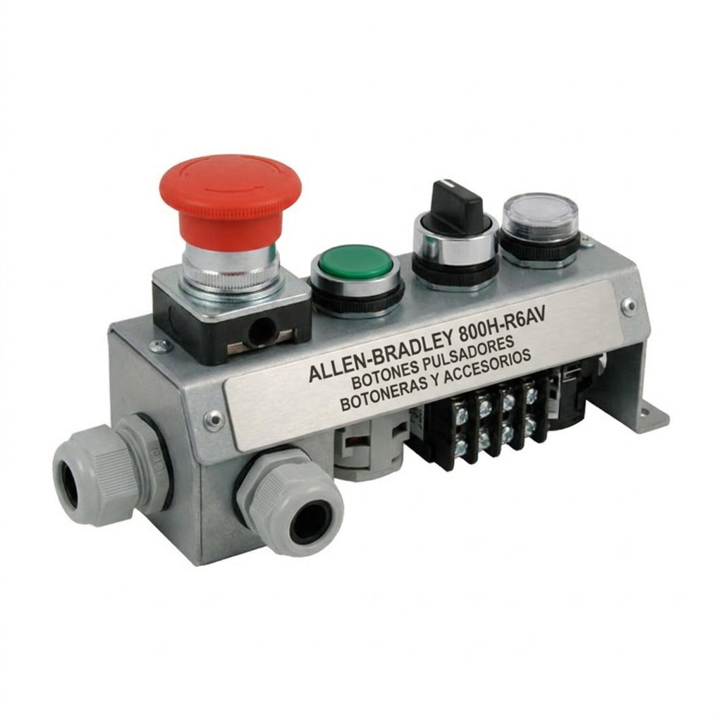 ALLEN-BRADLEY 800H-R6AV BOTONES PULSADORES BOTONERAS Y ACCESORIOS