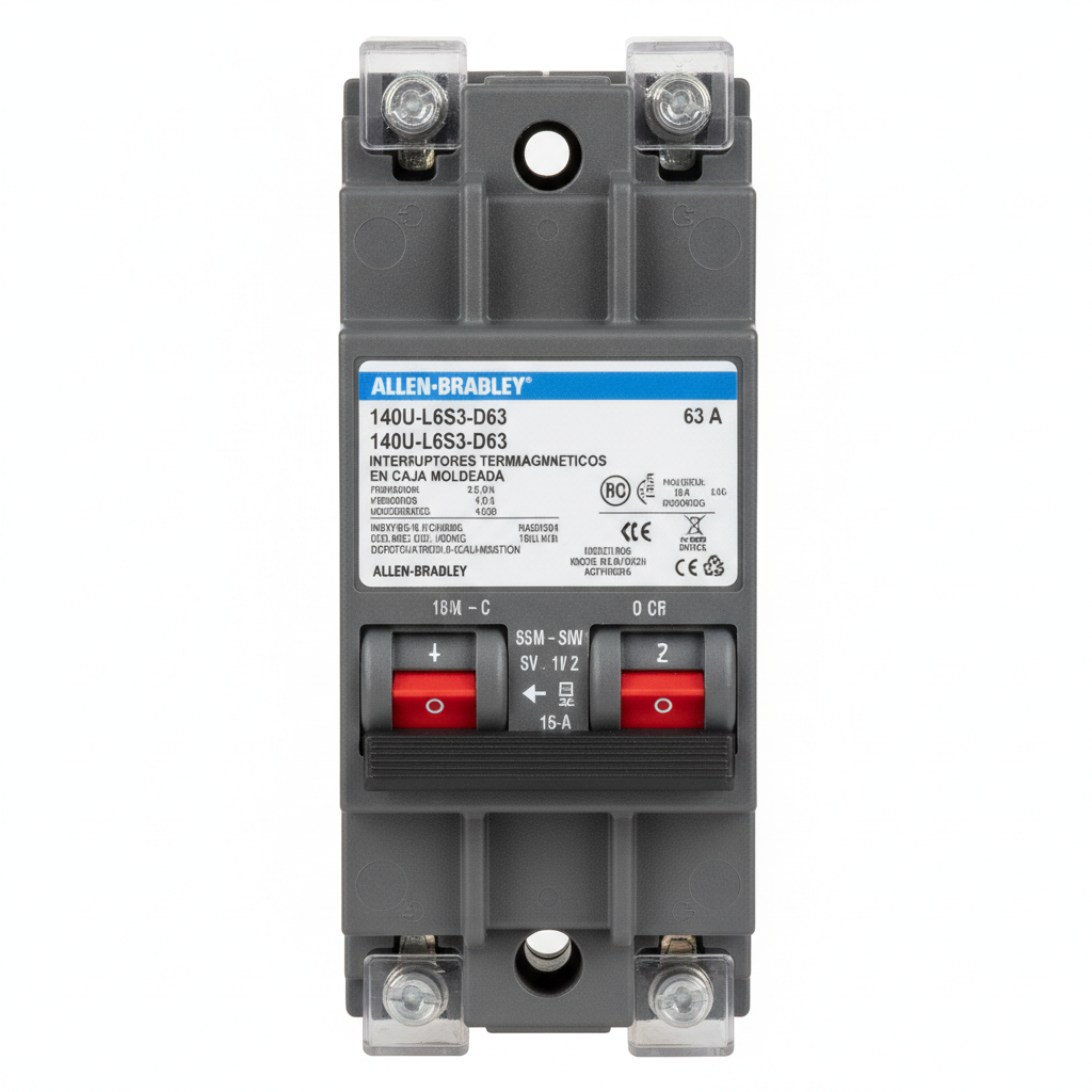 ALLEN-BRADLEY 140U-L6S3-D63 INTERRUPTORES TERMOMAGNETICOS EN CAJA MOLDEADA