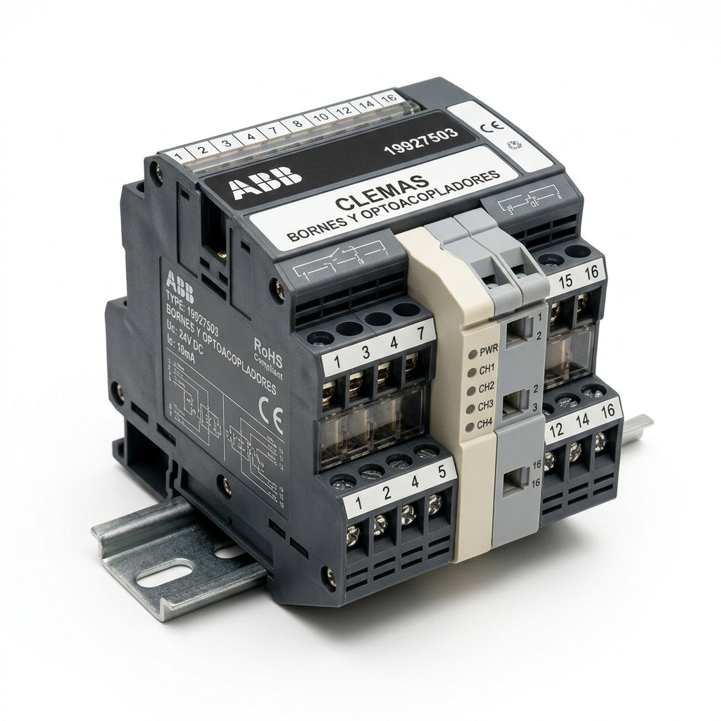 ABB 19927503 CLEMAS BORNES Y OPTOACOPLADORES