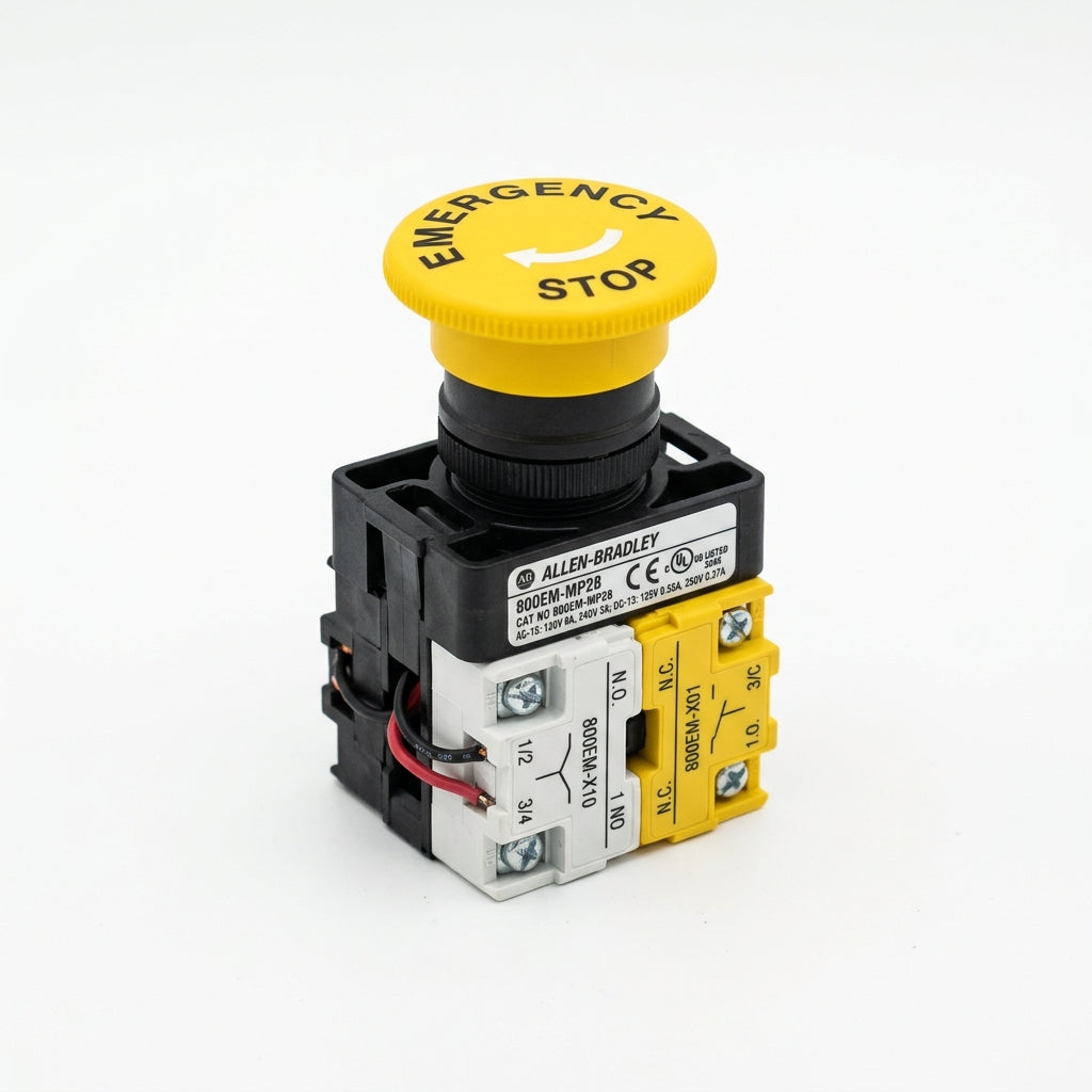 ALLEN-BRADLEY 800EM-MP28 BOTONES PULSADORES BOTONERAS