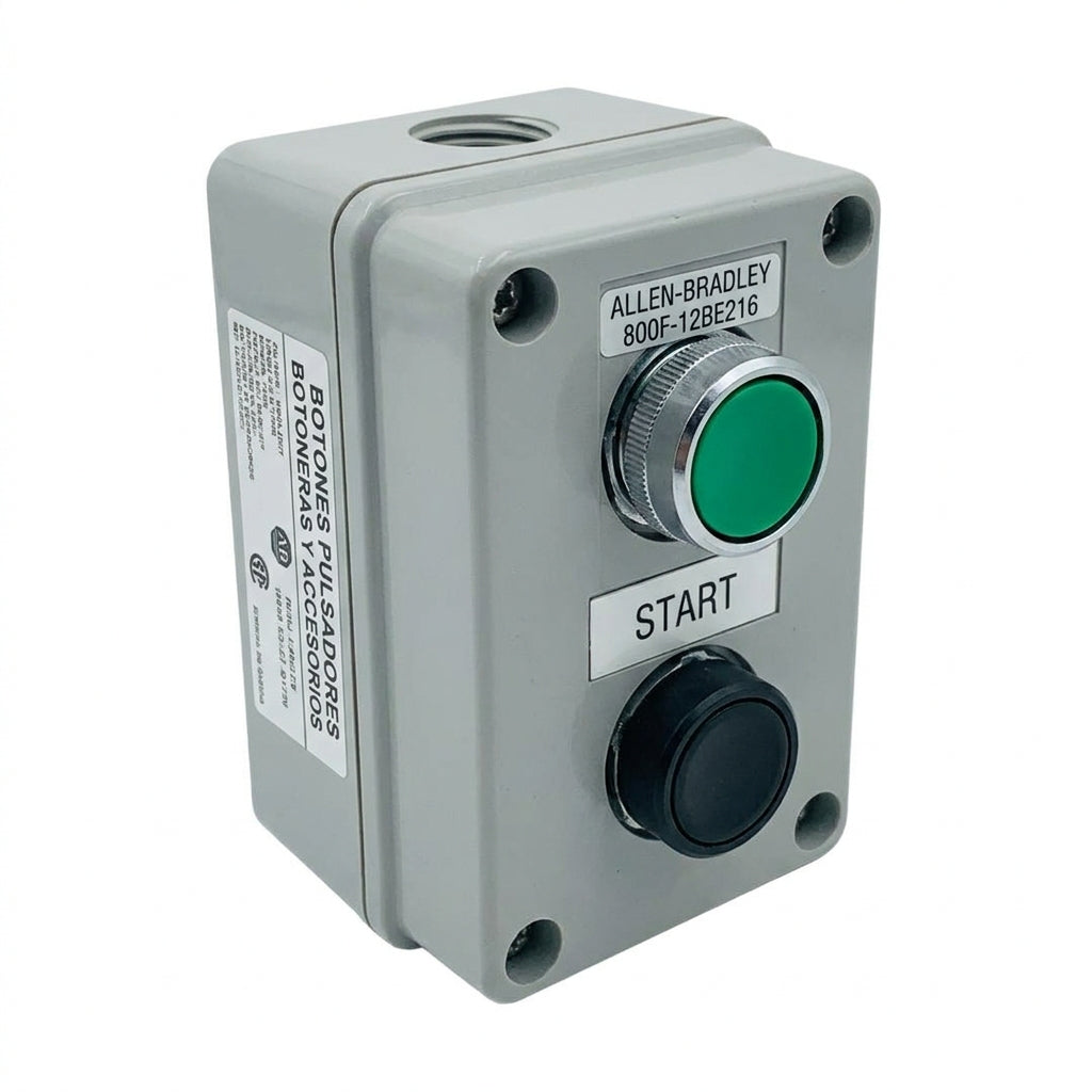 ALLEN-BRADLEY 800F-12BE216 BOTONES PULSADORES BOTONERAS Y ACCESORIOS