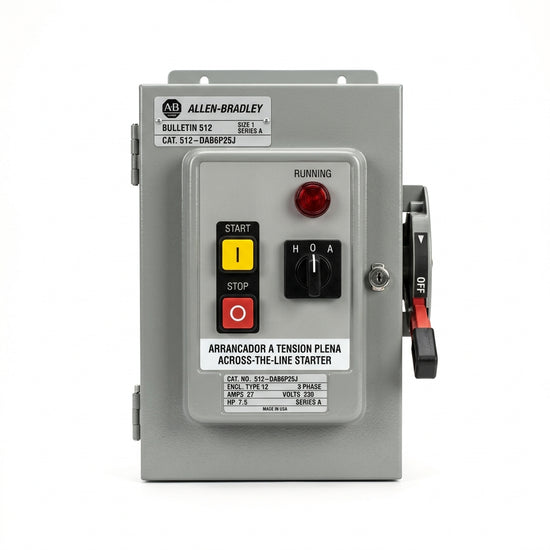 ALLEN-BRADLEY 512-DAB6P25J ARRANCADORES A TENSION PLENA