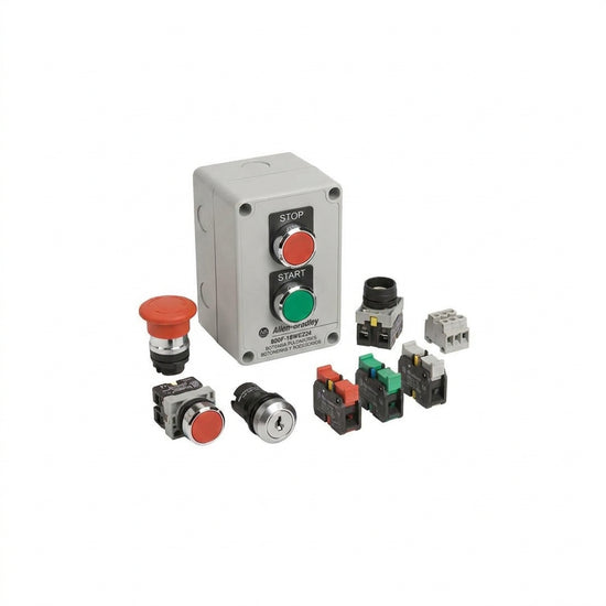 ALLEN-BRADLEY 800F-18WE224 BOTONES PULSADORES BOTONERAS Y ACCESORIOS