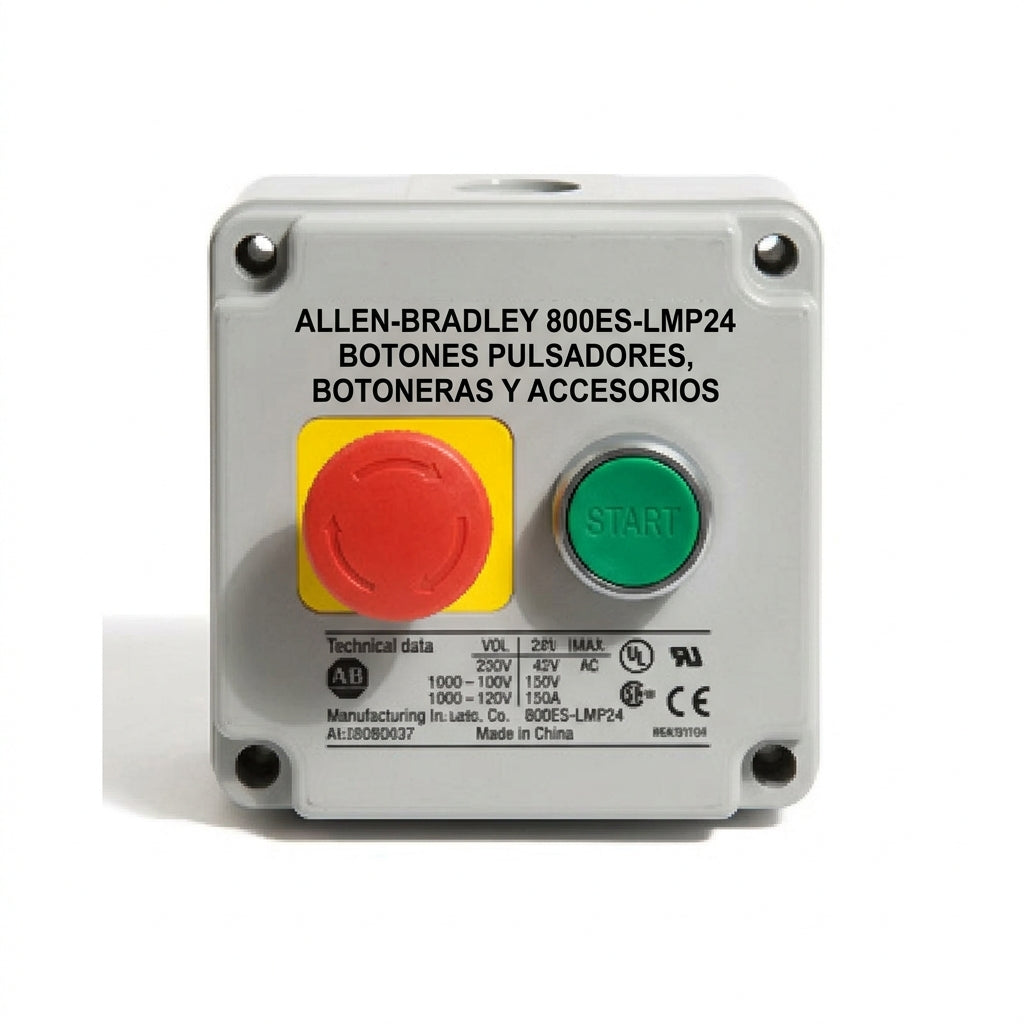 ALLEN-BRADLEY 800ES-LMP24 BOTONES PULSADORES BOTONERAS Y ACCESORIOS