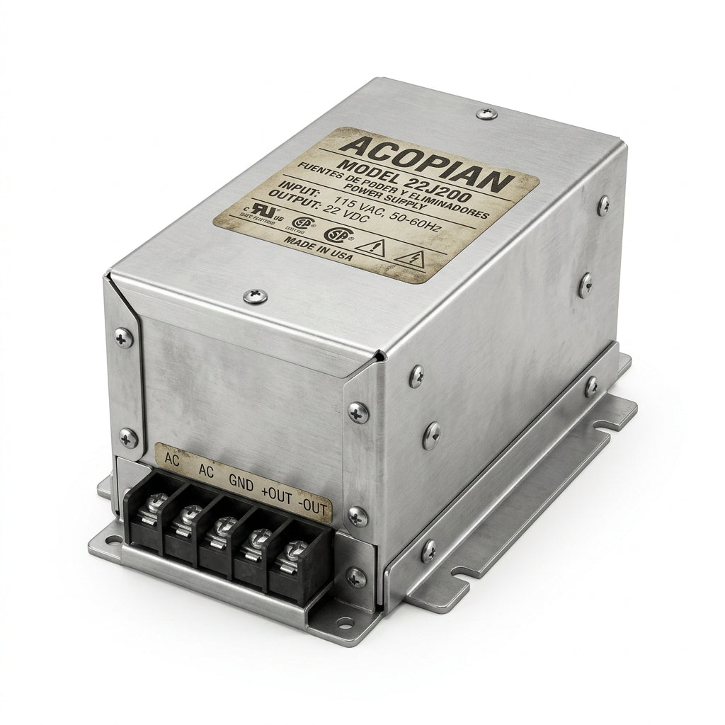 ACOPIAN 22J200 FUENTES DE PODER Y ELIMINADORES