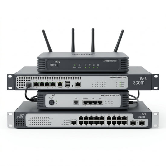 3COM 2024 ACCESS POINTS- GATEWAYS-MODEMS-SWITCHES-ROUTERS