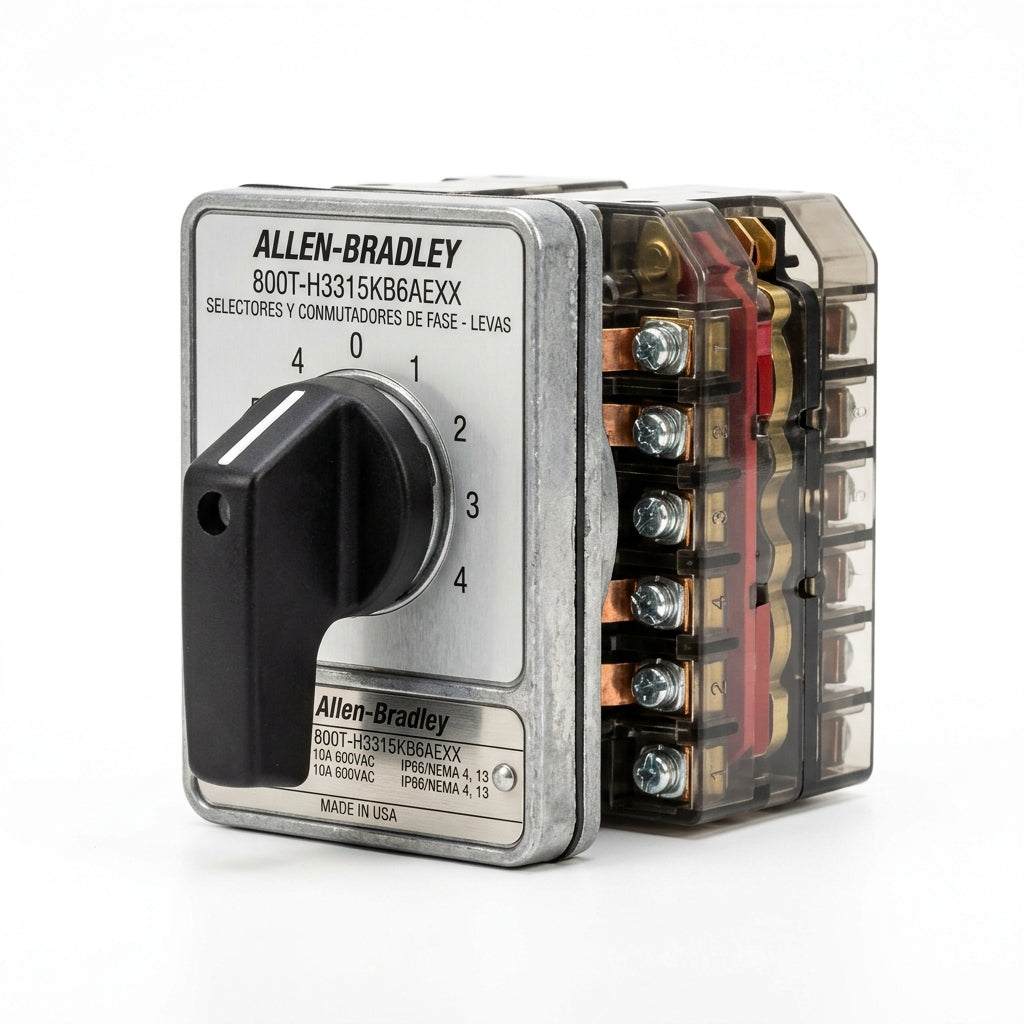 ALLEN-BRADLEY 800T-H3315KB6AEXX SELECTORES Y CONMUTADORES DE FASE - LEVAS
