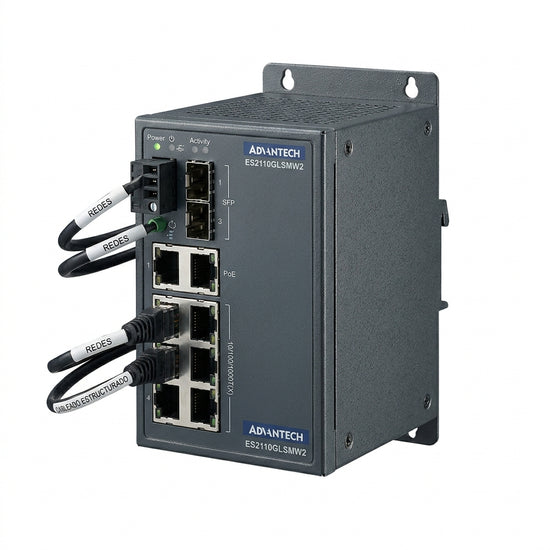 ADVANTECH ES2110GLSMW2 EQUIPO DATACOM (REDES Y CABLEADO ESTRUCTURADO)