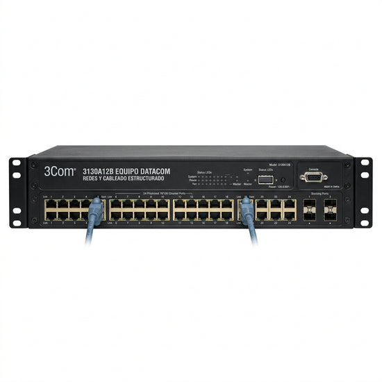3COM 3130A12B EQUIPO DATACOM (REDES Y CABLEADO ESTRUCTURADO)