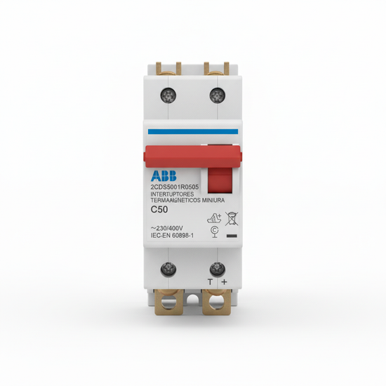 ABB 2CDS253001R0505 INTERRUPTORES TERMOMAGNETICOS MINIATURA RIEL DIN