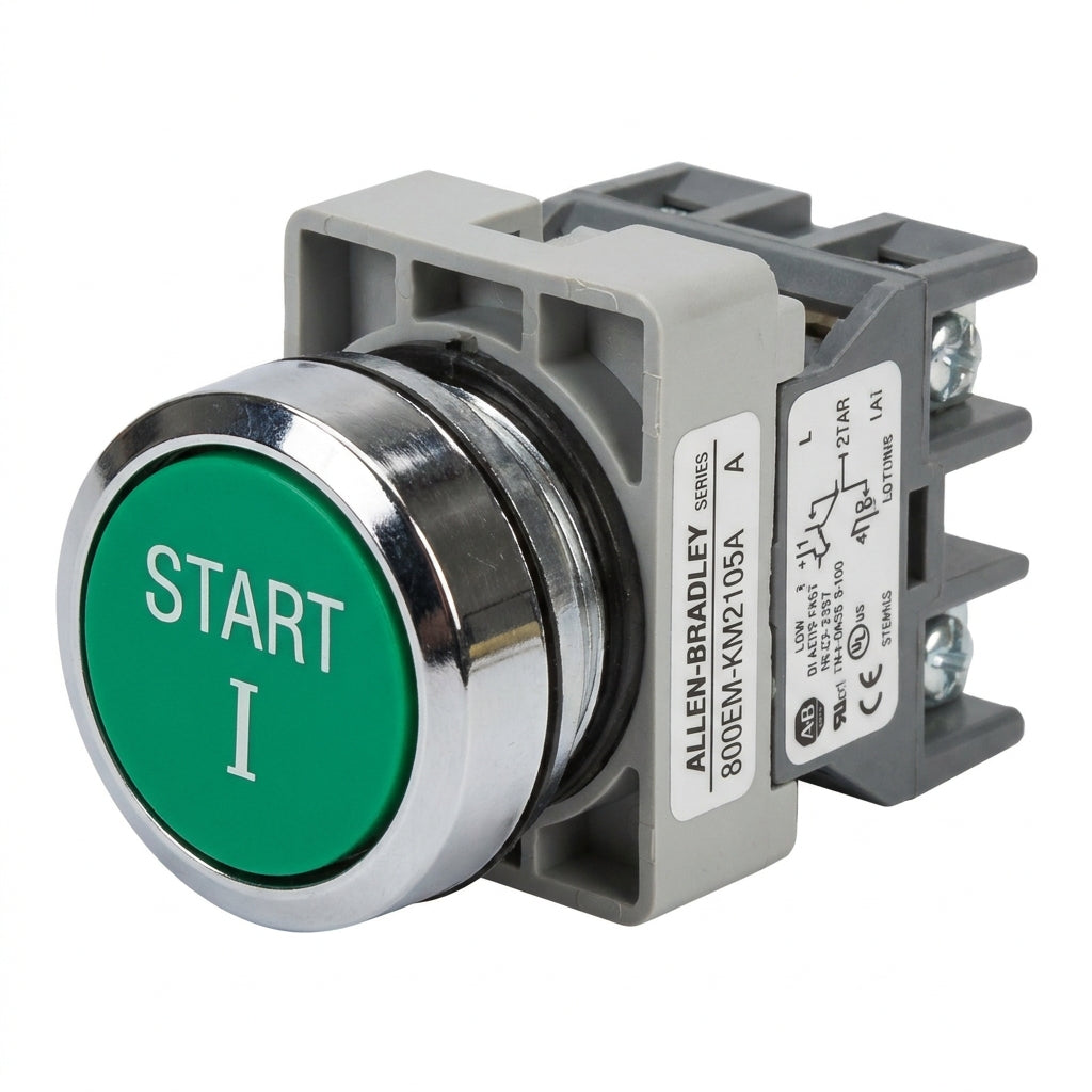 ALLEN-BRADLEY 800EM-KM2105A BOTONES PULSADORES BOTONERAS Y ACCESORIOS