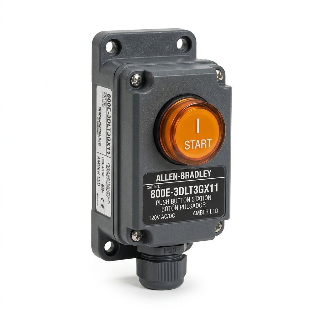 ALLEN-BRADLEY 800E-3DLT3GX11 BOTONES PULSADORES BOTONERAS Y ACCESORIOS