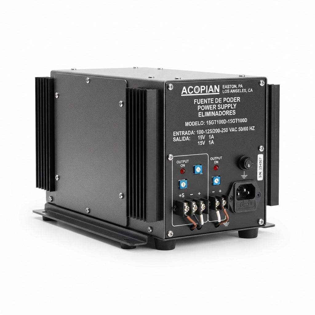 ACOPIAN 15GT100D-15GT100D FUENTES DE PODER Y ELIMINADORES
