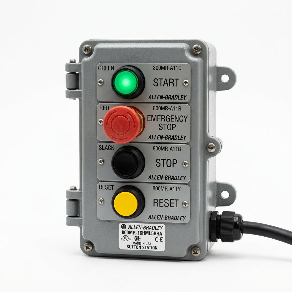 ALLEN-BRADLEY 800MR-16HML5BRA BOTONES PULSADORES BOTONERAS Y ACCESORIOS