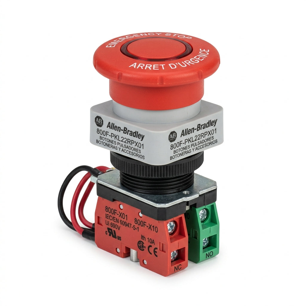 ALLEN-BRADLEY 800F-PKL22RPX01 BOTONES PULSADORES BOTONERAS Y ACCESORIOS