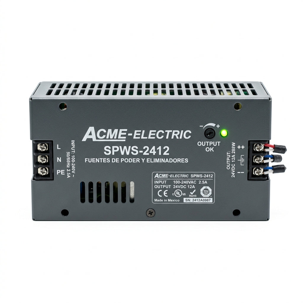 ACME-ELECTRIC SPWS-2412 FUENTES DE PODER Y ELIMINADORES