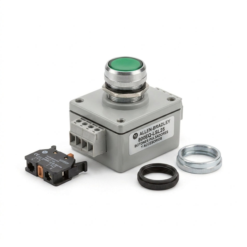 ALLEN-BRADLEY 800EQ-LSL25 BOTONES PULSADORES BOTONERAS Y ACCESORIOS