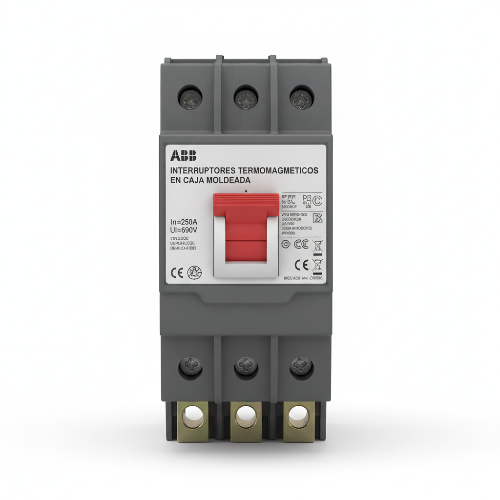 ABB 1SDA061093R1 INTERRUPTORES TERMOMAGNETICOS EN CAJA MOLDEADA