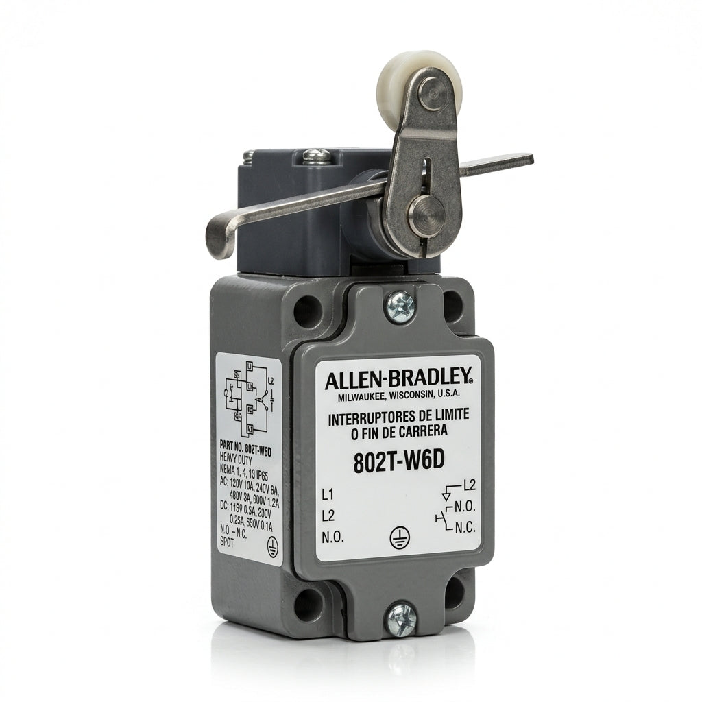 ALLEN-BRADLEY 802T-W6D INTERRUPTORES DE LIMITE O FIN DE CARRERA