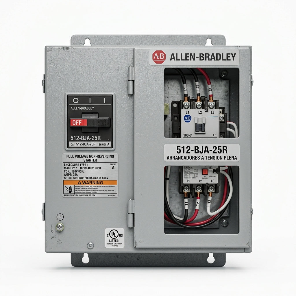 ALLEN-BRADLEY 512-BJA-25R ARRANCADORES A TENSION PLENA