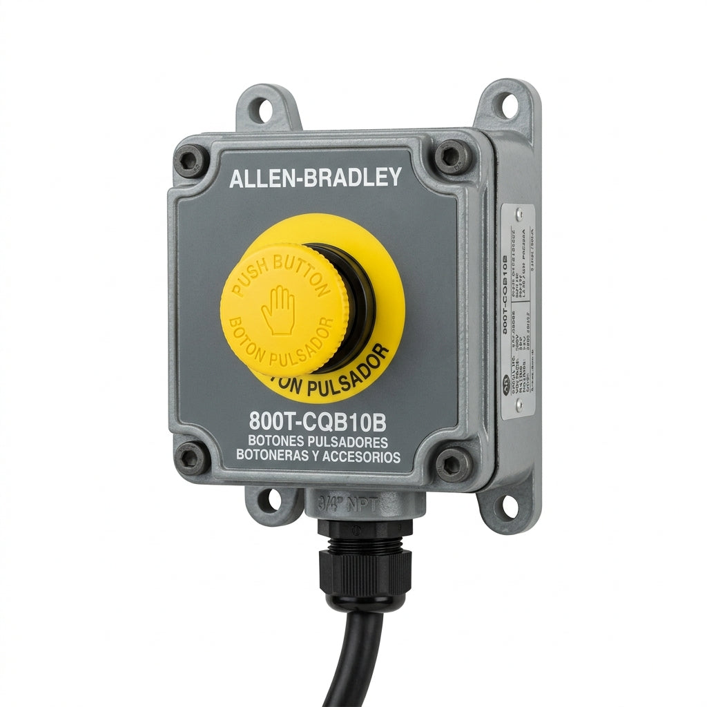 ALLEN-BRADLEY 800T-CQB10B BOTONES PULSADORES BOTONERAS Y ACCESORIOS