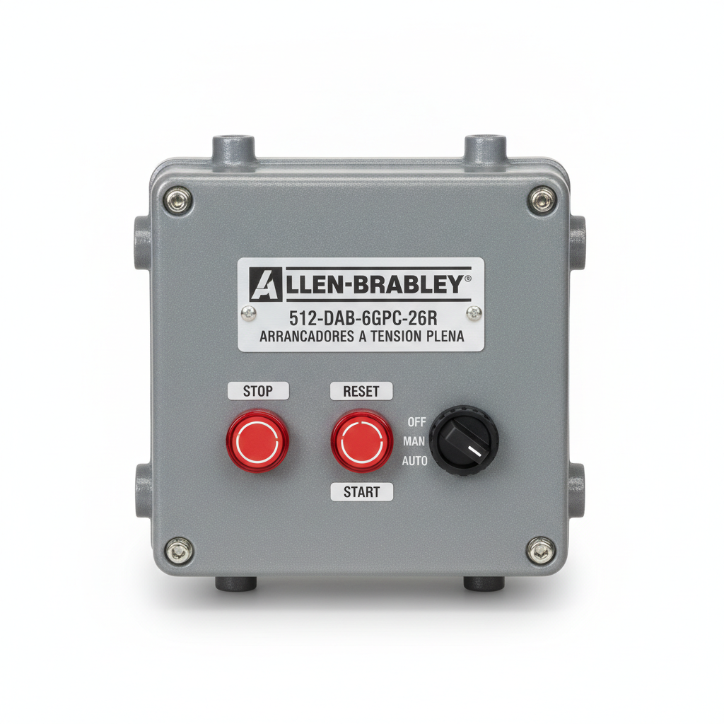 ALLEN-BRADLEY 512-DAB-6GPC-26R ARRANCADORES A TENSION PLENA