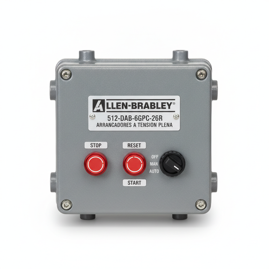 ALLEN-BRADLEY 512-DAB-6GPC-26R ARRANCADORES A TENSION PLENA