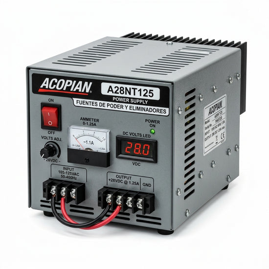 ACOPIAN A28NT125 FUENTES DE PODER Y ELIMINADORES