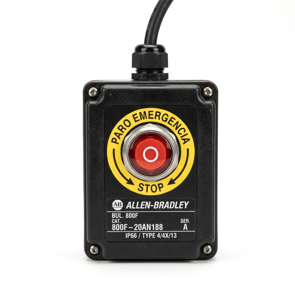ALLEN-BRADLEY 800F-20AN188 BOTONES PULSADORES BOTONERAS Y ACCESORIOS