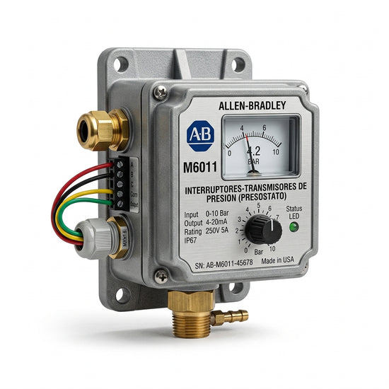 ALLEN-BRADLEY M6011 INTERRUPTORES-TRANSMISORES DE PRESION (PRESOSTATO)