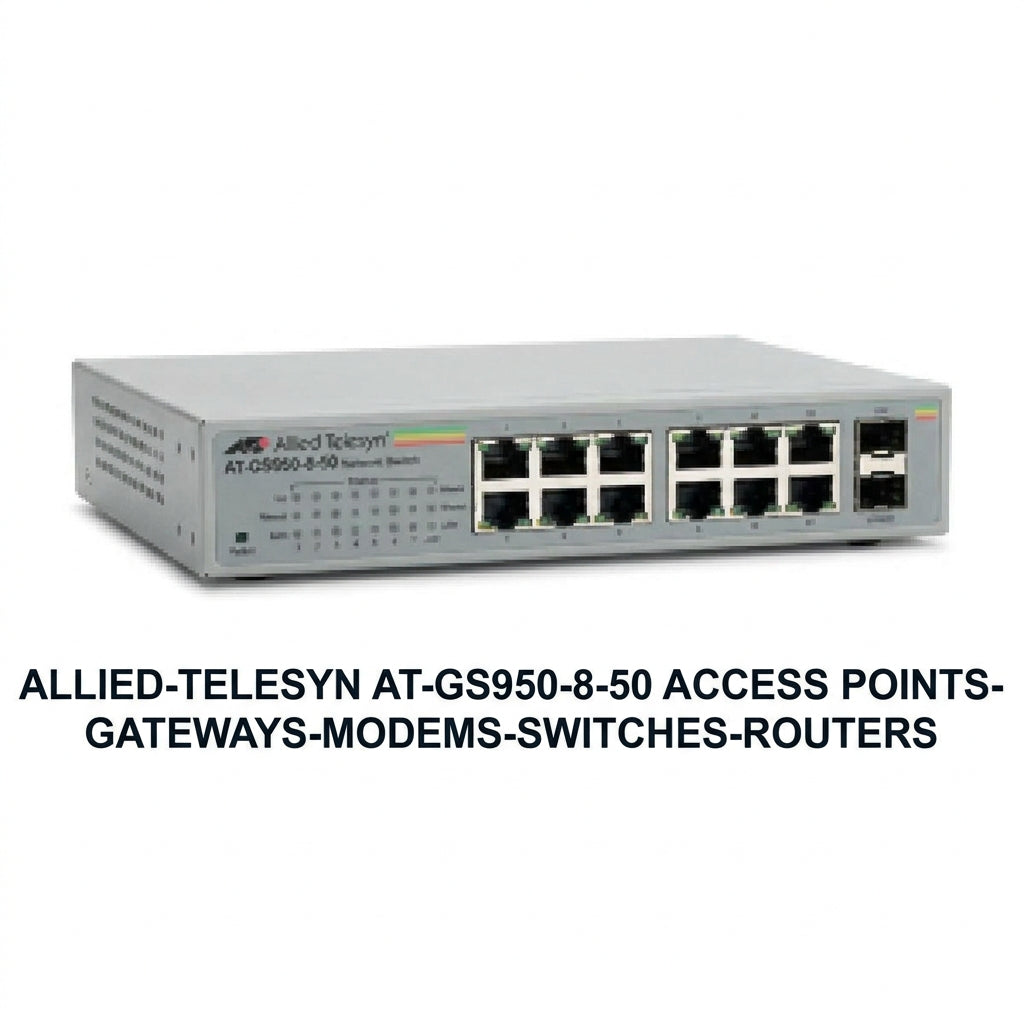 ALLIED-TELESYN AT-GS950-8-50 ACCESS POINTS- GATEWAYS-MODEMS-SWITCHES-ROUTERS