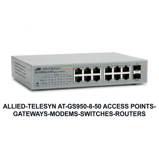 ALLIED-TELESYN AT-GS950-8-50 ACCESS POINTS- GATEWAYS-MODEMS-SWITCHES-ROUTERS