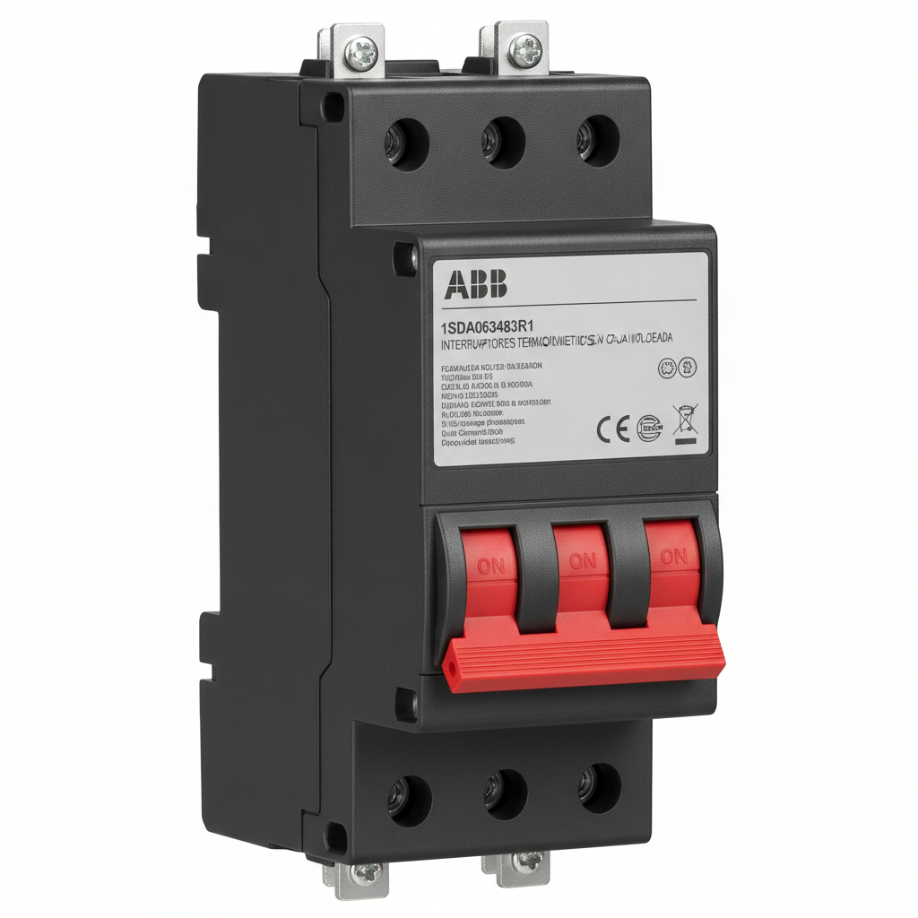 ABB 1SDA063483R1 INTERRUPTORES TERMOMAGNETICOS EN CAJA MOLDEADA