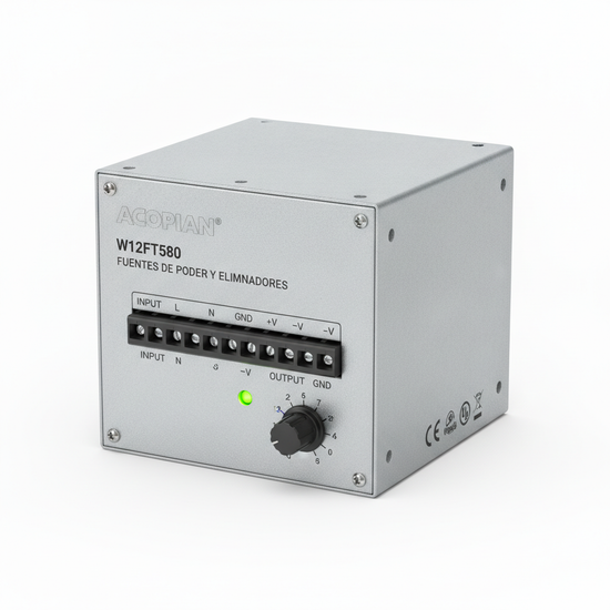 ACOPIAN W12FT580 FUENTES DE PODER Y ELIMINADORES